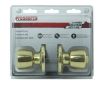 Picture of Lock-Set Entrance-Type Tulip-Knob Adjustable Backset 4 Way Latch K3 Polished Brass