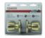 Picture of Lock-Set Entrance-Type Tulip-Knob Adjustable Backset 4 Way Latch K3 Polished Brass