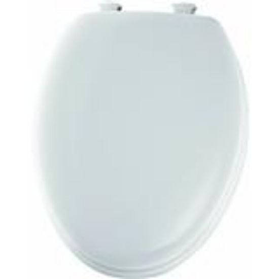 Picture of Toilet-Seat Wood-Material White