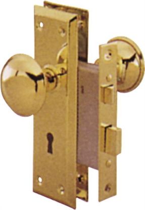 Picture of Mortise-lock Polished-brass