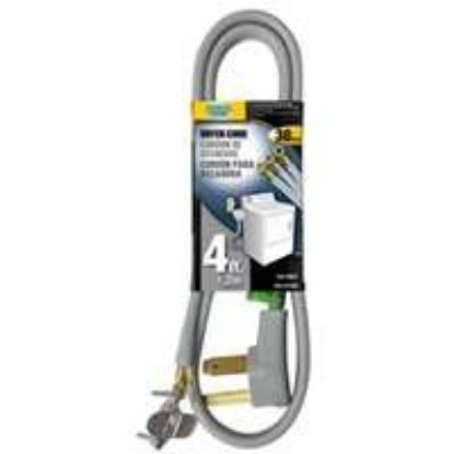 Picture of Dryer-cord 10/3 Srdt 30-amp Gray 4'