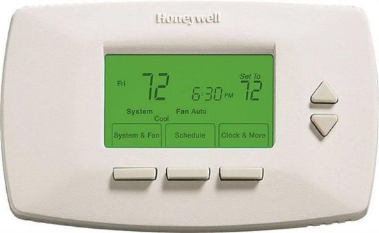 Picture of 7 Day Programmable Thermostat Heating Cooling