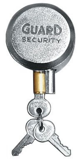 Picture of Shackless Steel Keyed-Padlock 2-7/8"