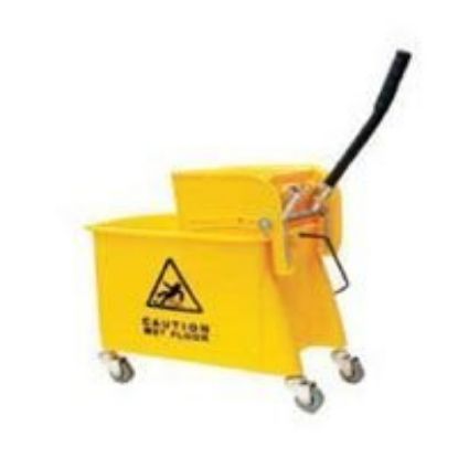 Picture of Mop-Bucket With Wringer 35-Quart