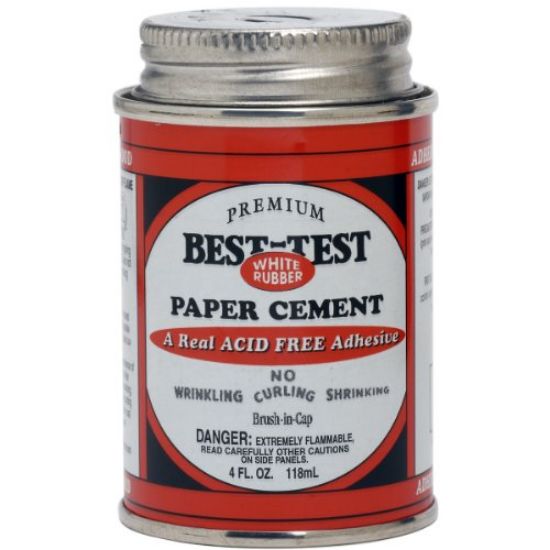 Picture of Best-test White Rubber Paper-cement