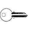 Picture of Y220 Cut-Key Yale-Lock