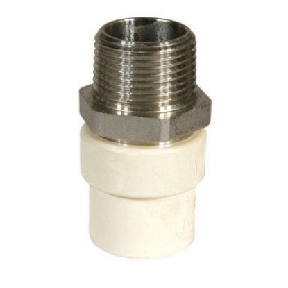 Picture of CPVC to Stainless-Steel Male Pipe Thread Transition Adapter 3/4"