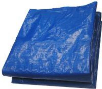 Picture of Poly-Tarp Woven-Polyethylene Medium-Duty Blue