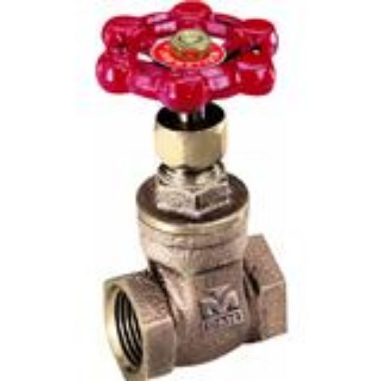 Picture of 1" Brass Threaded Gate-Valve