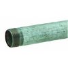 Picture of Galvanized-Plumbing Carbon-Steel Galvanized-Finish Pipe-Nipple 2" x 18"