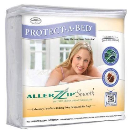 Picture of Aller Zip Smooth Full Xl 9" Mattress Protector