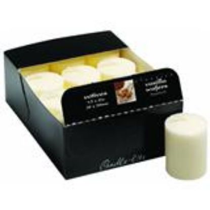 Picture of Votive-Candle Classics 1-1/2 X2 Inch Creamy Vanilla Swirl