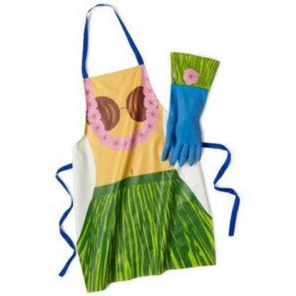 Picture of Hula Girl Kitchen-Apron & Glove Set