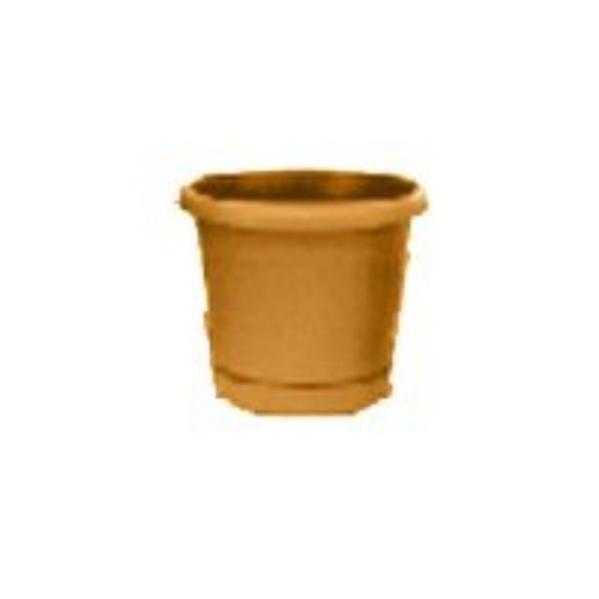 Picture of Plant-Saucer Plant-Pot Americana 6" Color Terra-cotta Plastic Plastic With Attached