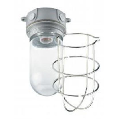 Picture of Commercial Refrigerator Light-Fixture Shatter-Proof Globe w/ Wire Guard