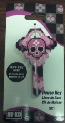 Picture of 155 SC1-SKLP KEY SKULL PINK