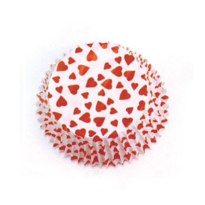 Picture of Muffin/Cupcake Liners Standard Hearts- Pack/75