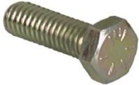 Picture of Hex-Bolt Yellow-Zinc-Plated 3/8"-16 x 4"