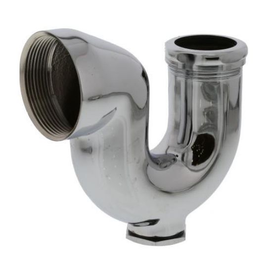 Picture of NY-Trap 2" x 1-1/2" Chrome-Plated With Cleanout