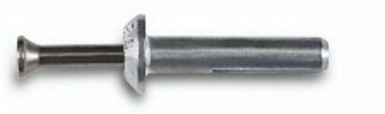 Picture of Nail-In Pin-Drive-Anchor Zamac-Body Mushroom-Head Anchor 1/4" X 3"