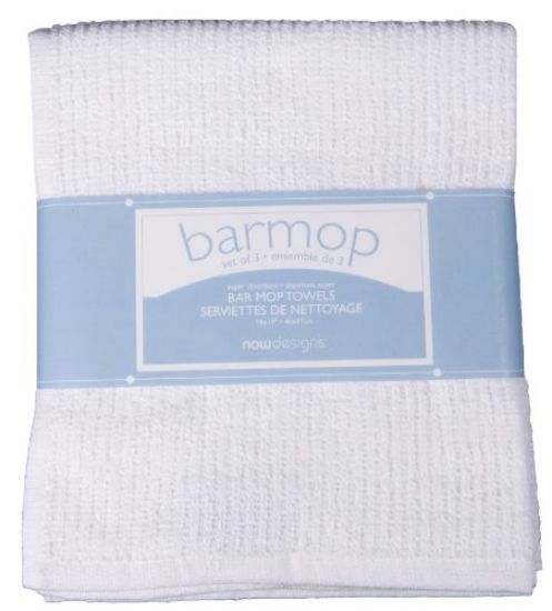 Picture of Kitchen-Towel Barmop Set White 3-Piece