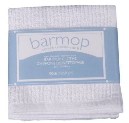 Picture of Kitchen-Towel Barmop White 6-Piece
