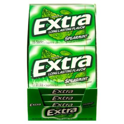 Picture of chewing-gum Spearmint 15-Sticks Sugar-Free