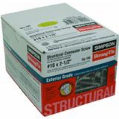 Picture of Structural Connector Screws #10 2-1/2" 100 Box
