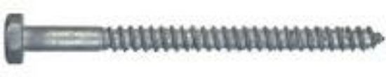 Picture of Lag-Screw Galvanized Steel 1/4" x 1-1/2"