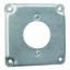 Picture of Square Electrical-Box-Cover Steel 4" x 1/2" Rise Single-Receptacle 1.719