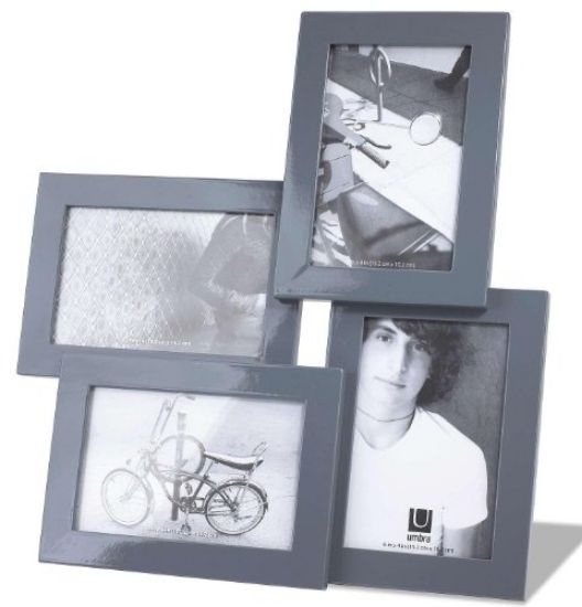 Picture of Lira Picture-Frame 4 x 6 (x4)- Charcoal