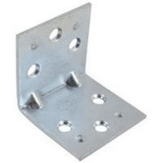 Picture of Corner-Brace Double-Wide Zinc-Plate 2-1/2" X 1-1/2"