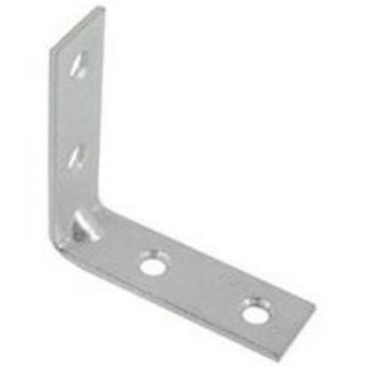 Picture of Galvanized-Steel Corner-brace Steel 3" X 3/4"