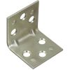 Picture of 1-1/2" X 1-1/2" Double-Wide Corner-Brace Zinc