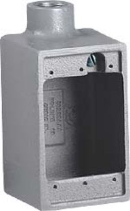 Picture of Cast Device Box Aluminum 3/4" Hub x 2-7/8" D Dead End