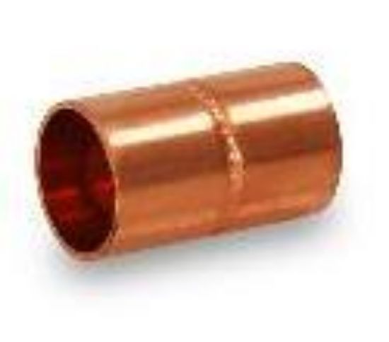 Picture of Wrot-Copper Pressure-Rated Coupling C x C Roll-Stop 3"