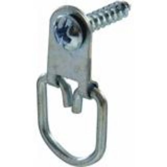 Picture of D-rings Steel-wire Zinc 2-hole