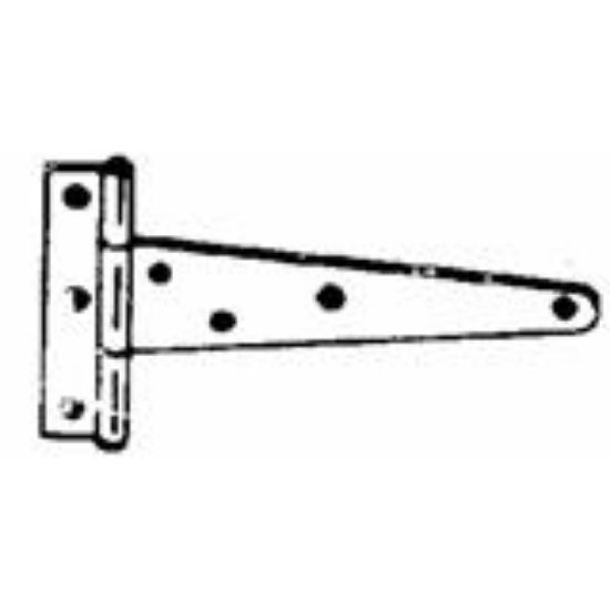 Picture of Light T Hinges Zinc-Plated 6"