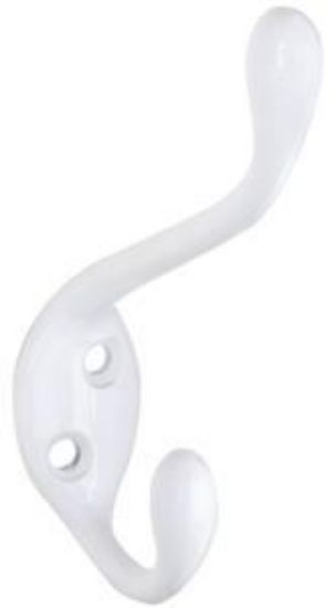 Picture of Coat-&-Hat-Hook Steel 35 Lbs White