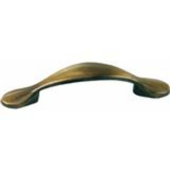 Picture of 3" Antique-Brass Pull