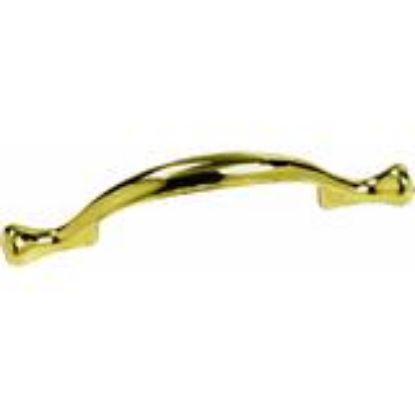 Picture of 3" Polished Brass Pull
