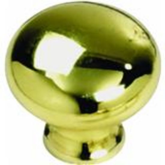 Picture of 1-1/4" Polished-Brass Knob