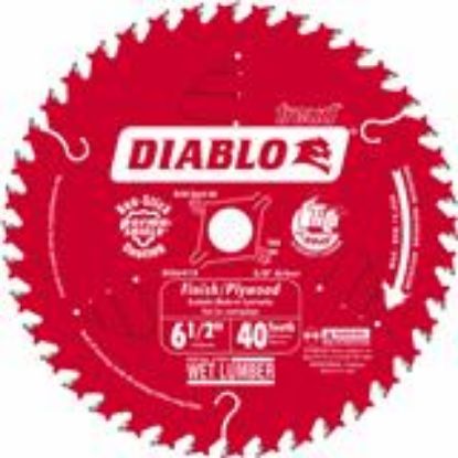 Picture of Circular-Sawblade 6-1/2" X 40-tooth Fn Finish