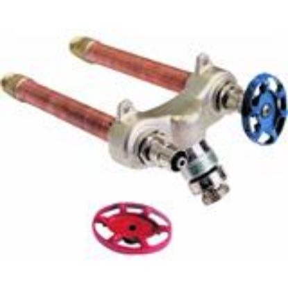 Picture of 1/2 x 10" Hot/cold Wall-Hydrant