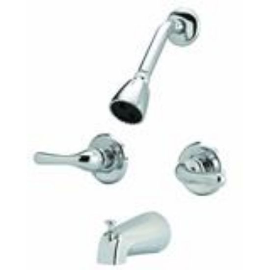 Picture of Tube And Shower-Faucet Chrome Metal Lever