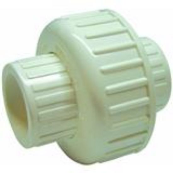 Picture of PVC-Plumbing White 1-1/4" Sxs Union