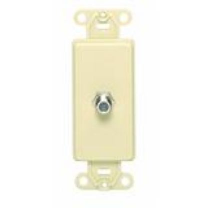 Picture of Decora-style Coaxial-jack For Cable Ivory