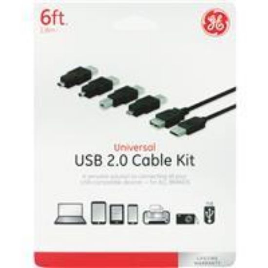Picture of 6' 6in1 Usb2.0 Cable Kit
