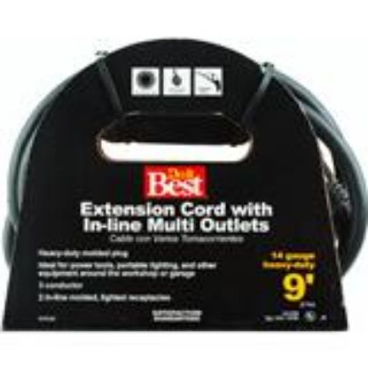 Picture of Extension-Cord Multi-Outlet Black