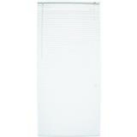 Picture of White Mini-blind Vinyl Slat-width 1" Cordless 17" X 64"